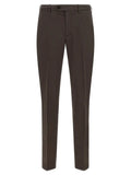 Brunello Cucinelli Brown Cotton Casual Pants