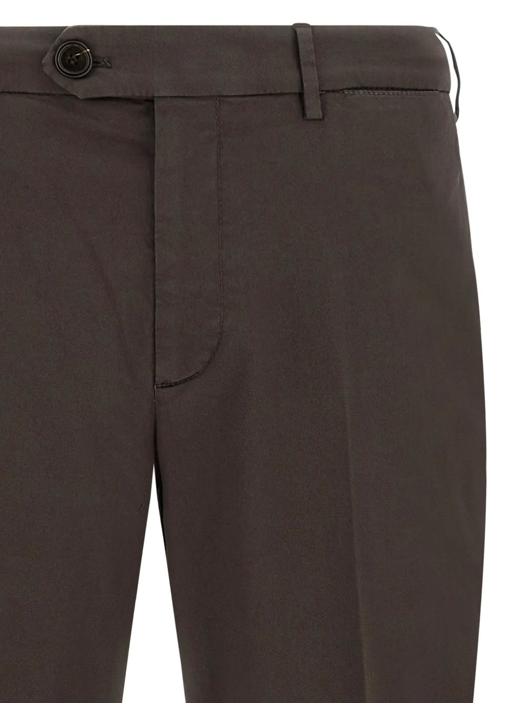 Brunello Cucinelli Brown Cotton Casual Pants