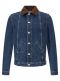 Brunello Cucinelli Blue Cotton Denim Jacket
