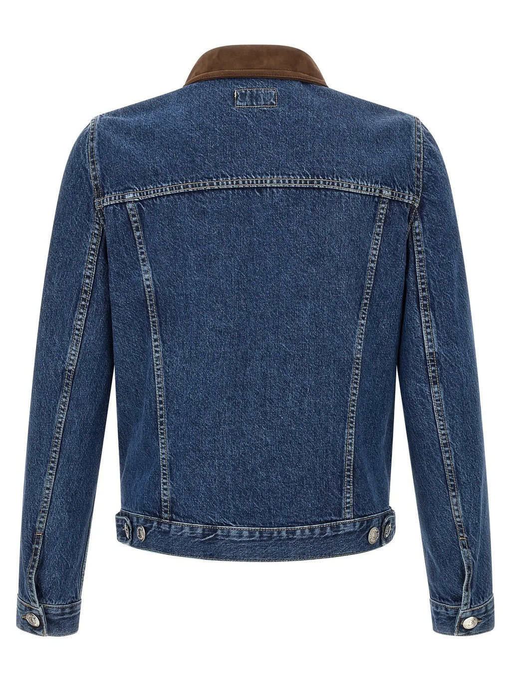 Brunello Cucinelli Blue Cotton Denim Jacket