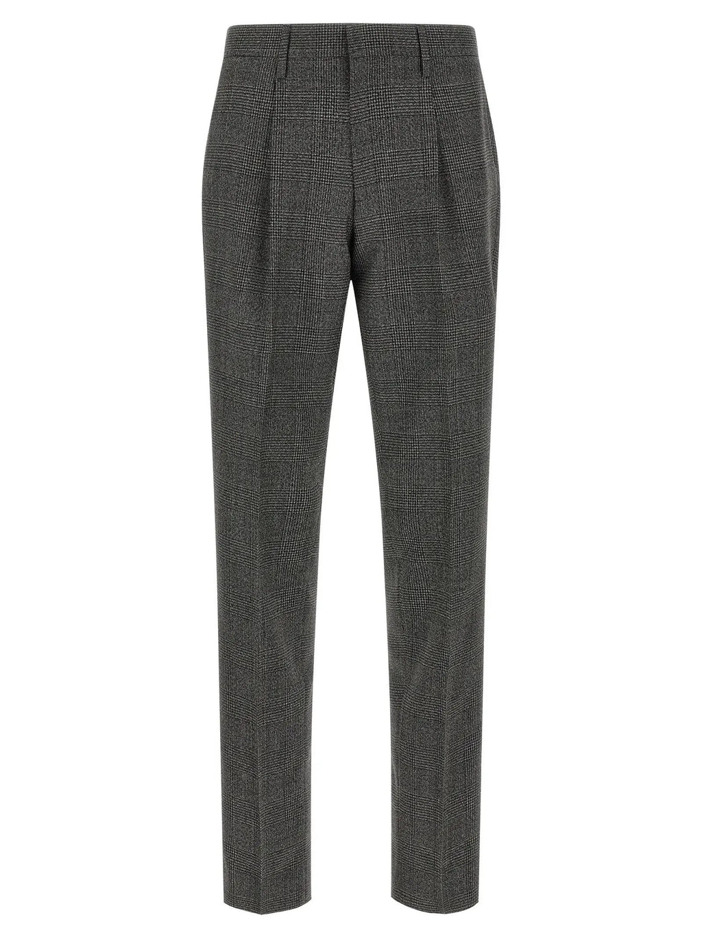 Lardini Gray Virgin Wool Two-Piece Suit