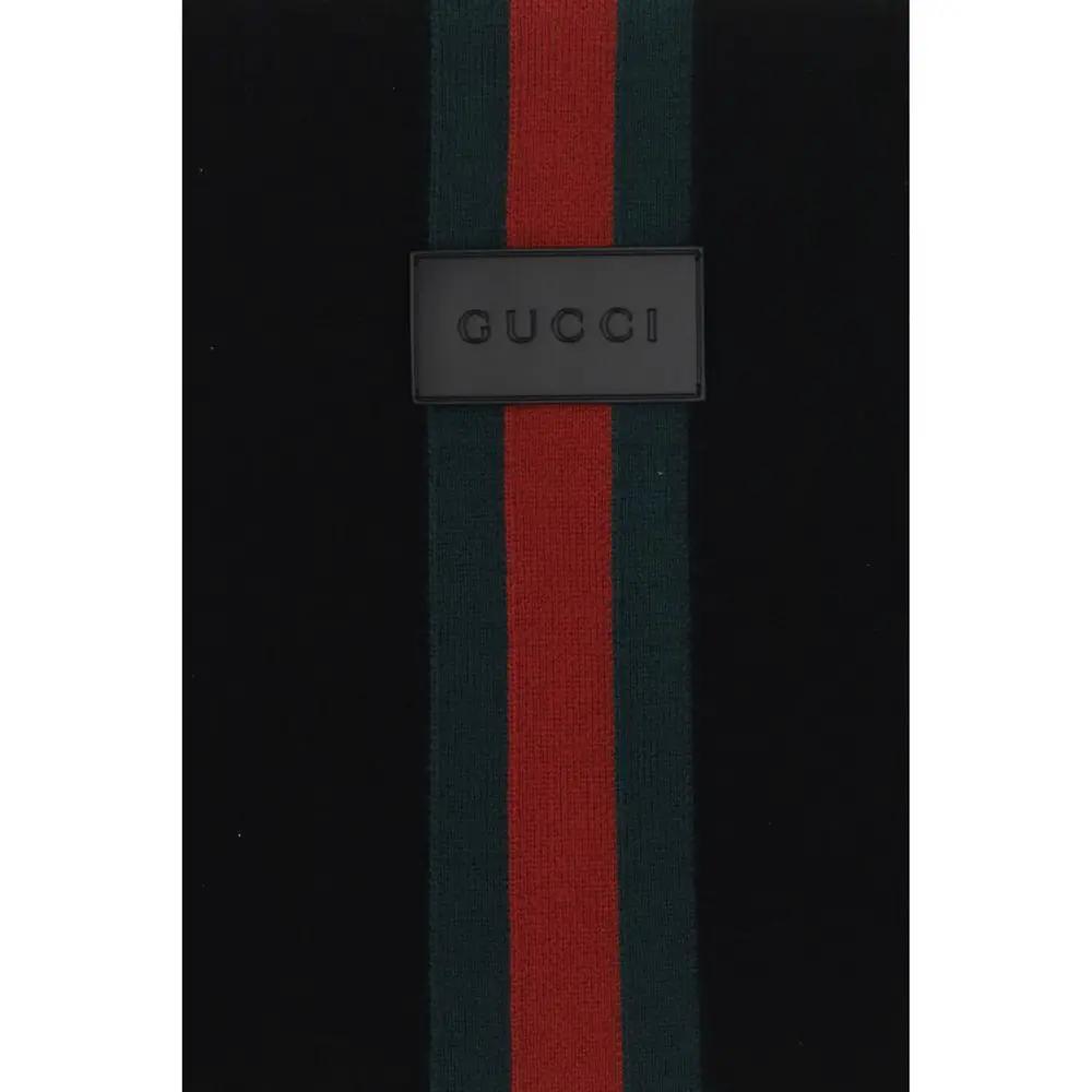 Gucci Black Wool Oves Aries Scarf