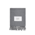 Maison Kitsuné Gray Alpaca Vicugna Pacos Scarf