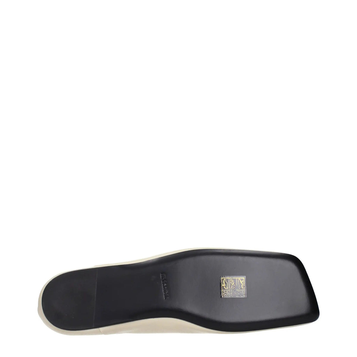 Ballerines Jil Sander en cuir beige