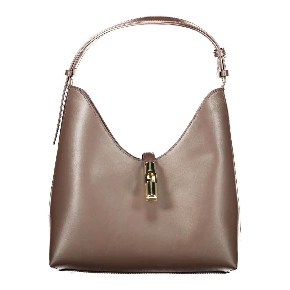 Furla Furla Brown Leather Handbag