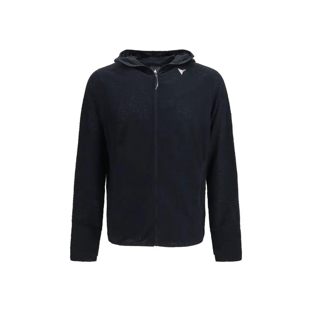 ROA Black Polyester Sweatshirt