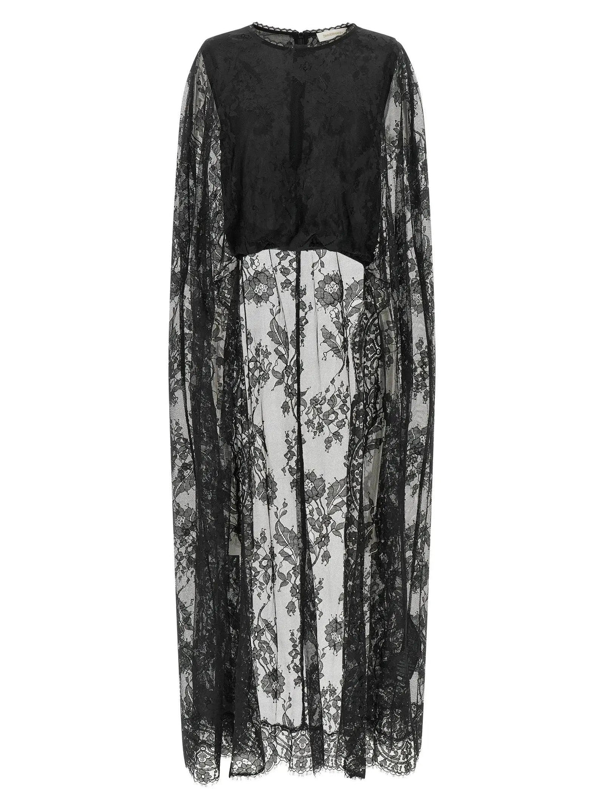 Zimmermann Black Polyamide Tank Tops