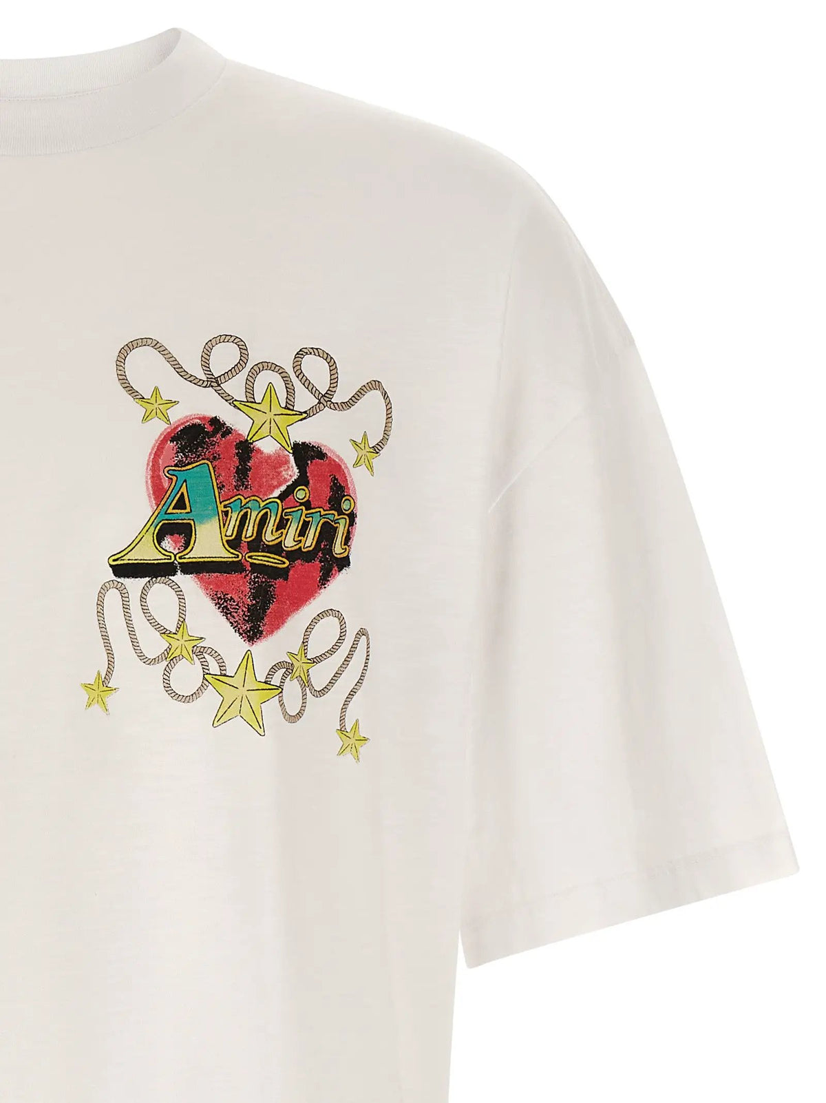 Amiri Amiri White Cotton T-Shirt