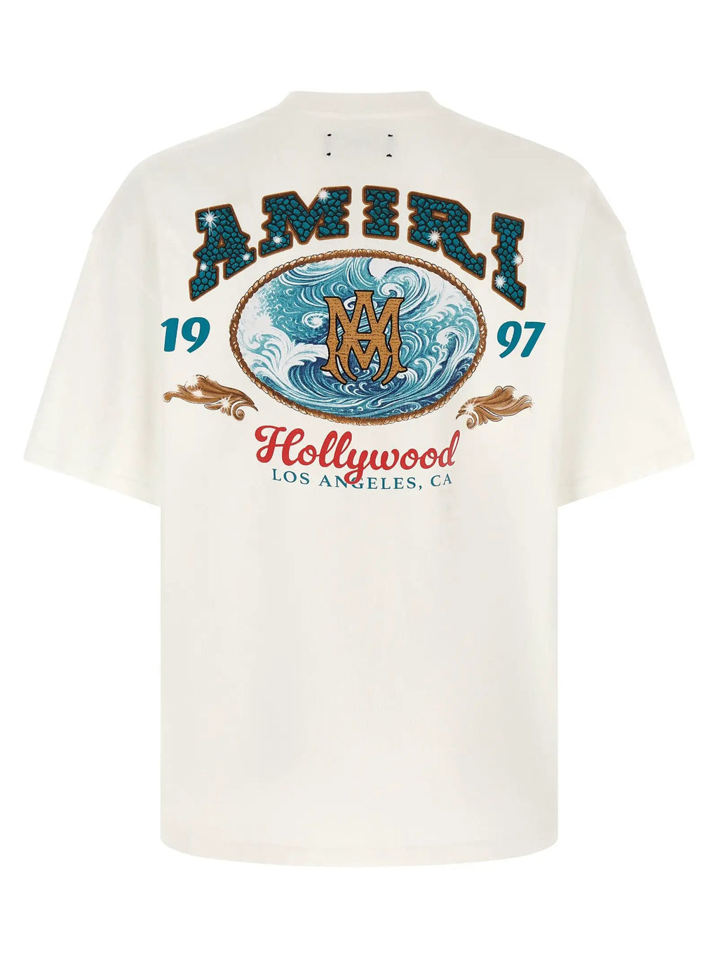 Amiri White Cotton T-Shirt