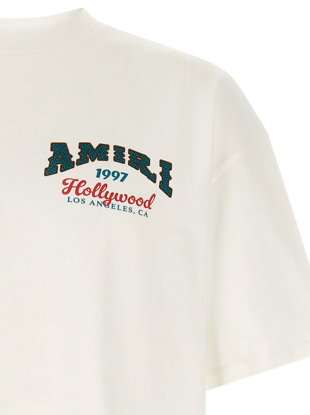 Amiri White Cotton T-Shirt
