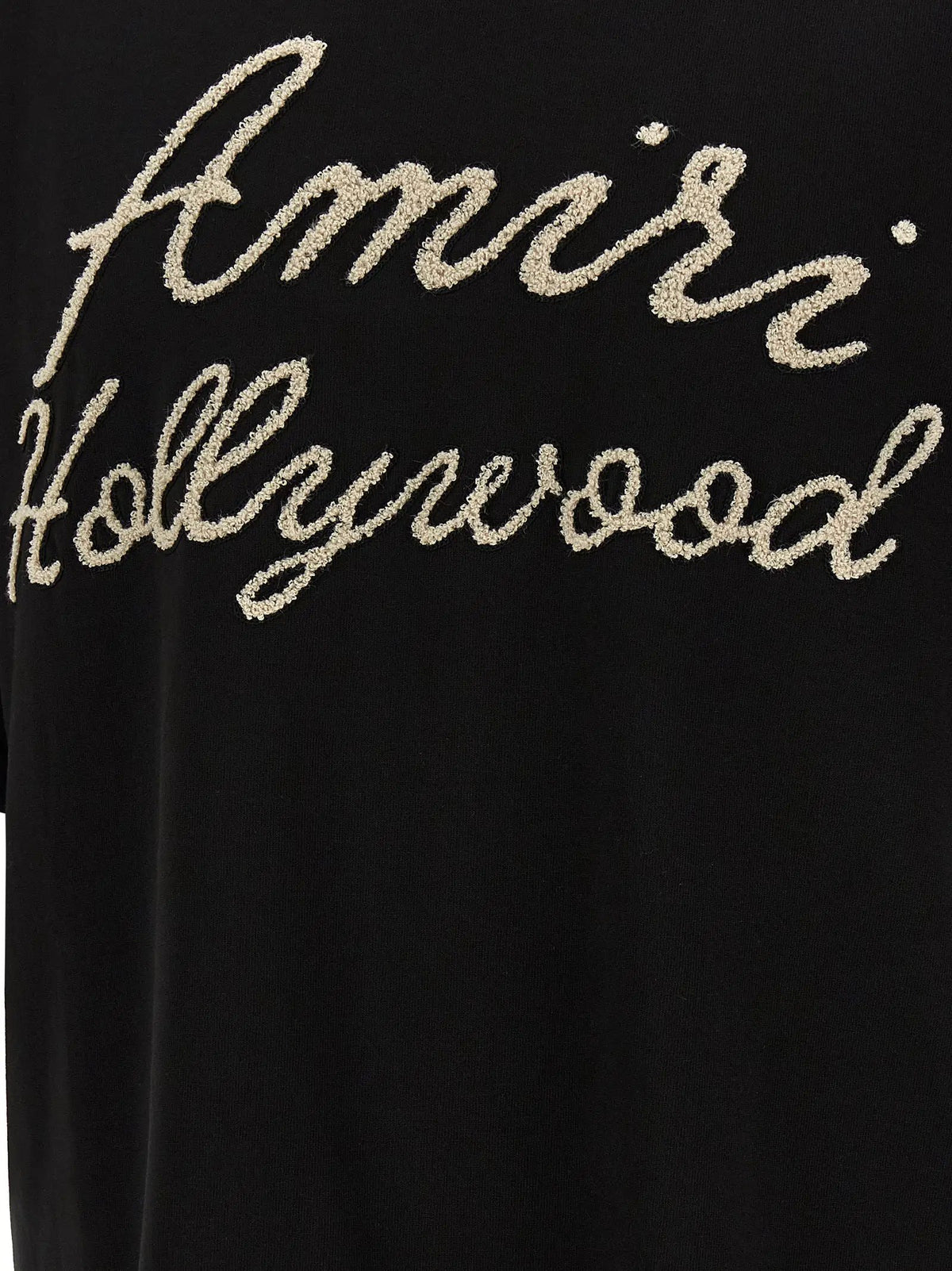 Amiri Black Cotton T-Shirt