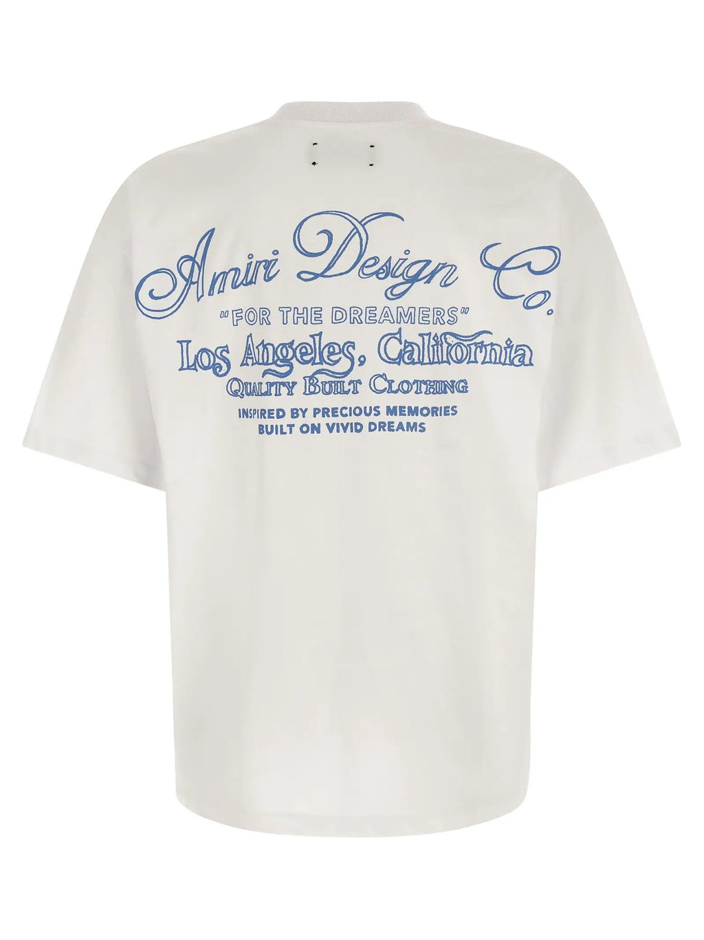 Amiri White Cotton T-Shirt