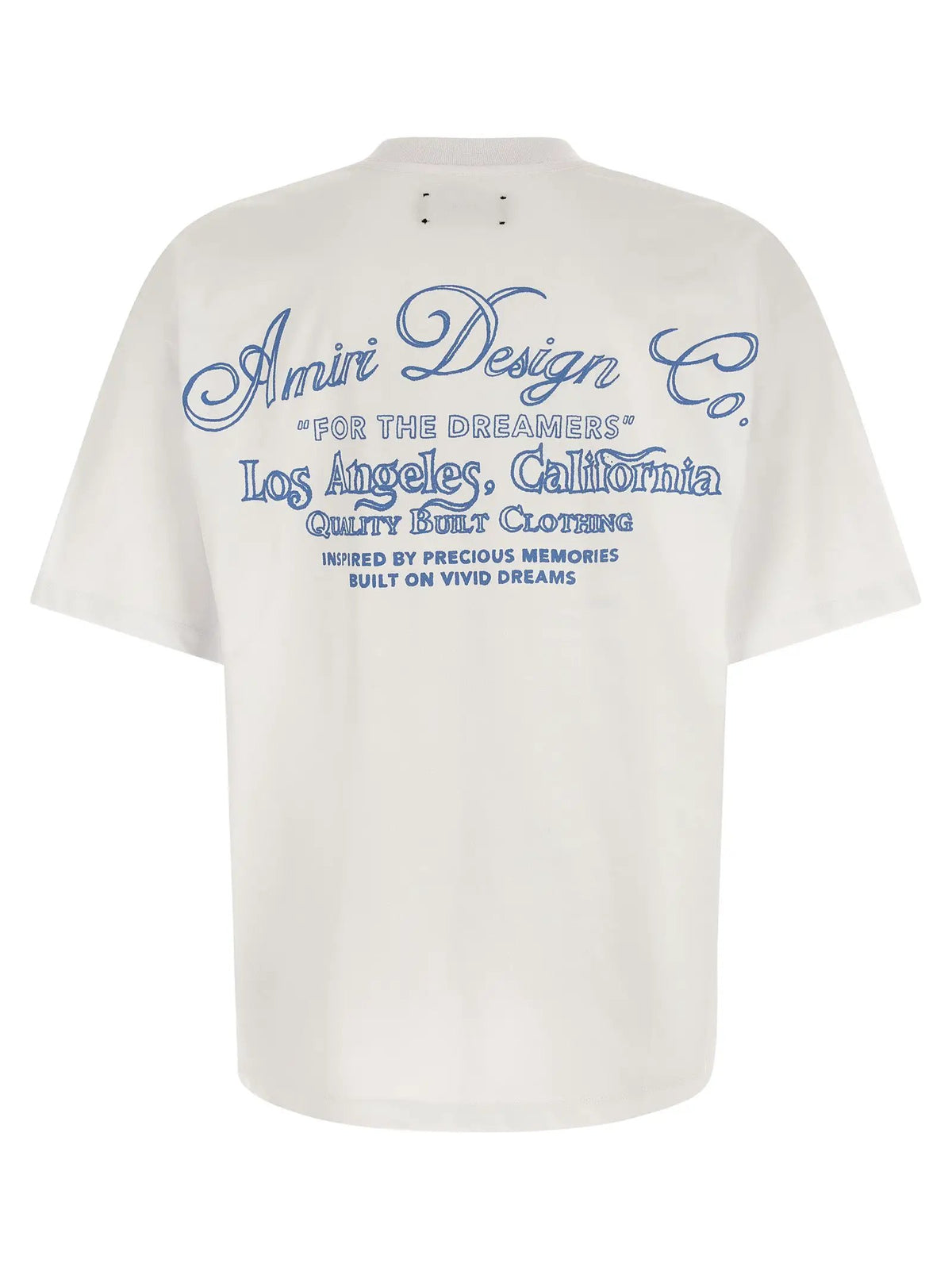 Amiri White Cotton T-Shirt
