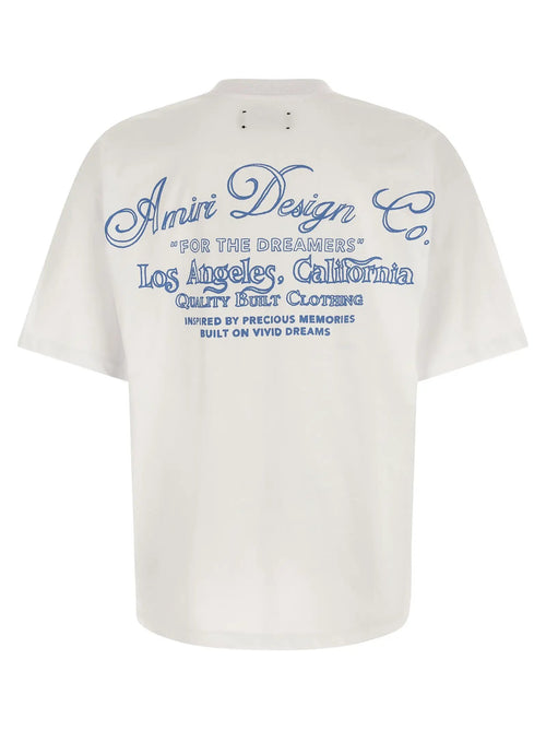 Amiri White Cotton T-Shirt