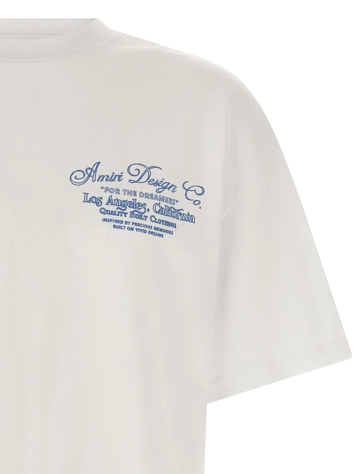 Amiri White Cotton T-Shirt