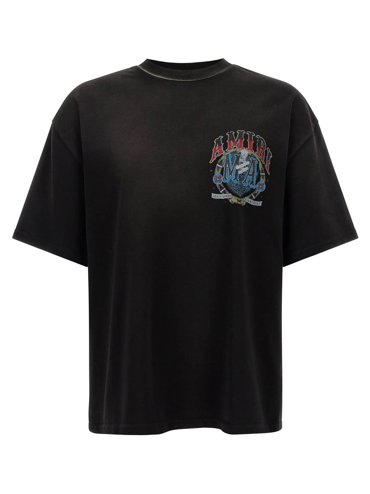 Amiri Black Cotton T-Shirt