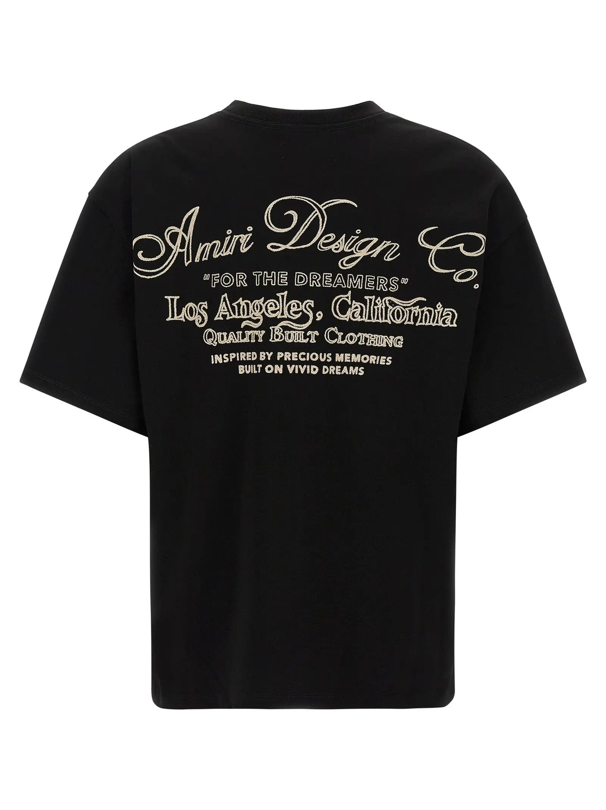 Amiri Black Cotton T-Shirt