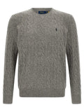Cardigan en Laine Gris Polo Ralph Lauren