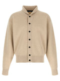 Jacquemus Beige Merino Wool Cardigan