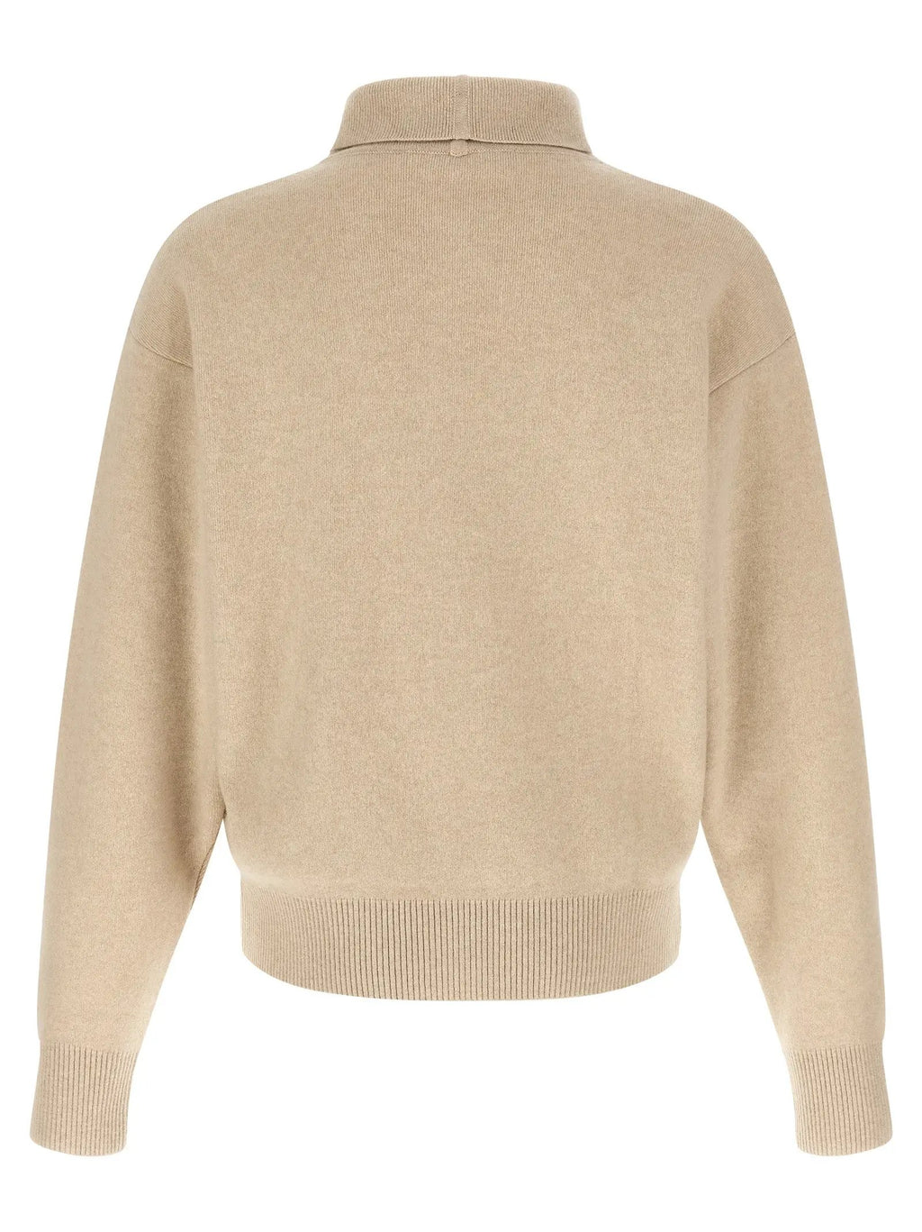Jacquemus Beige Merino Wool Cardigan