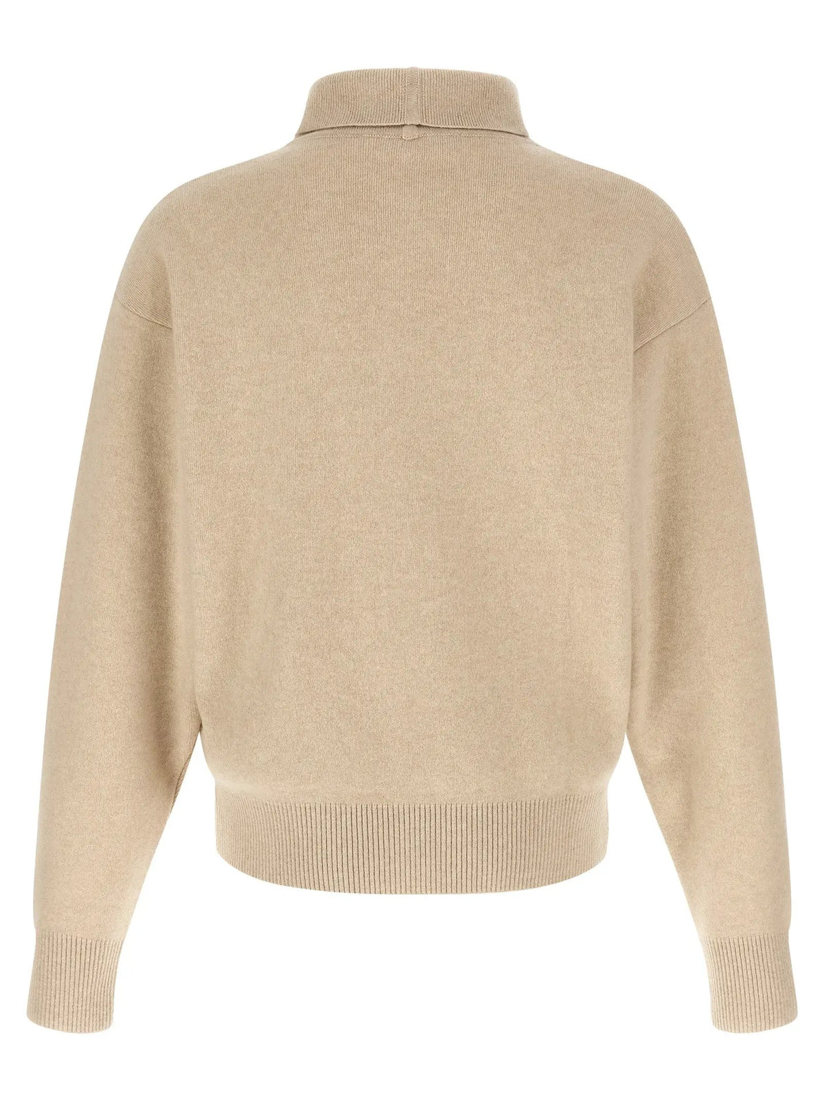 Jacquemus Beige Merino Wool Cardigan