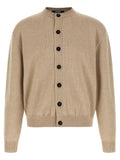Jacquemus Beige Merino Wool Cardigan