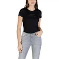 Armani Exchange Armani Exchange Black Cotton T-Shirt