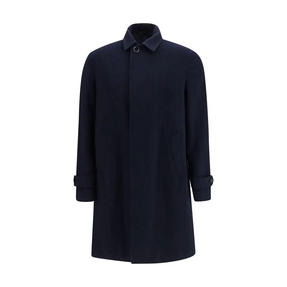 Lardini Blue Cashmere Coat