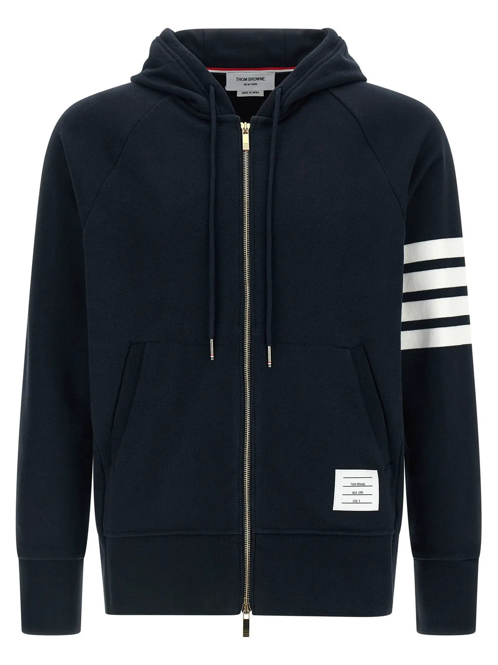 Thom Browne Blue Cotton Sweatshirt