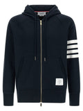 Thom Browne Blue Cotton Sweatshirt
