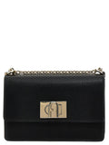 Furla Black Leather Crossbody Bag