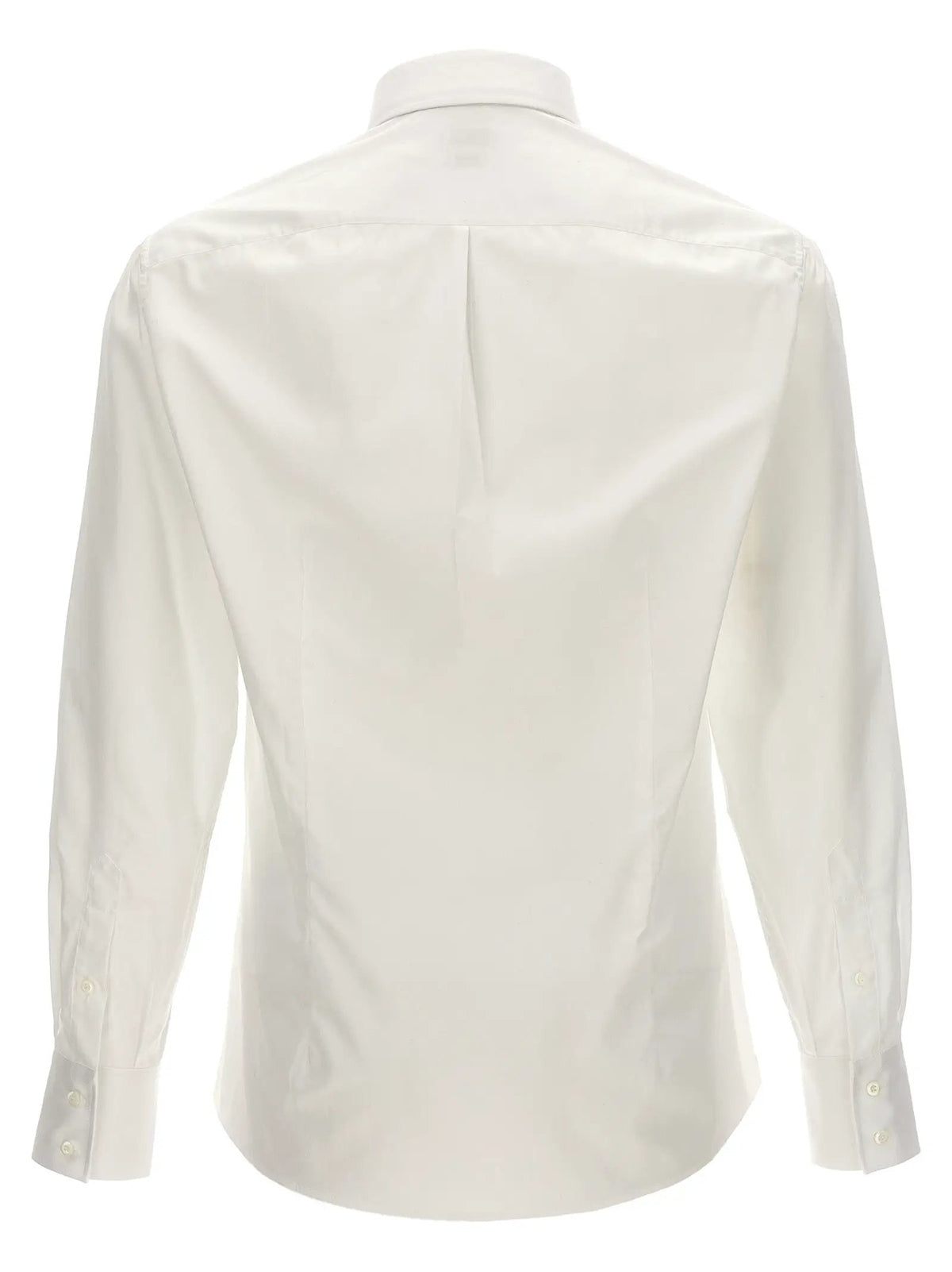 Brunello Cucinelli White Cotton Blouse
