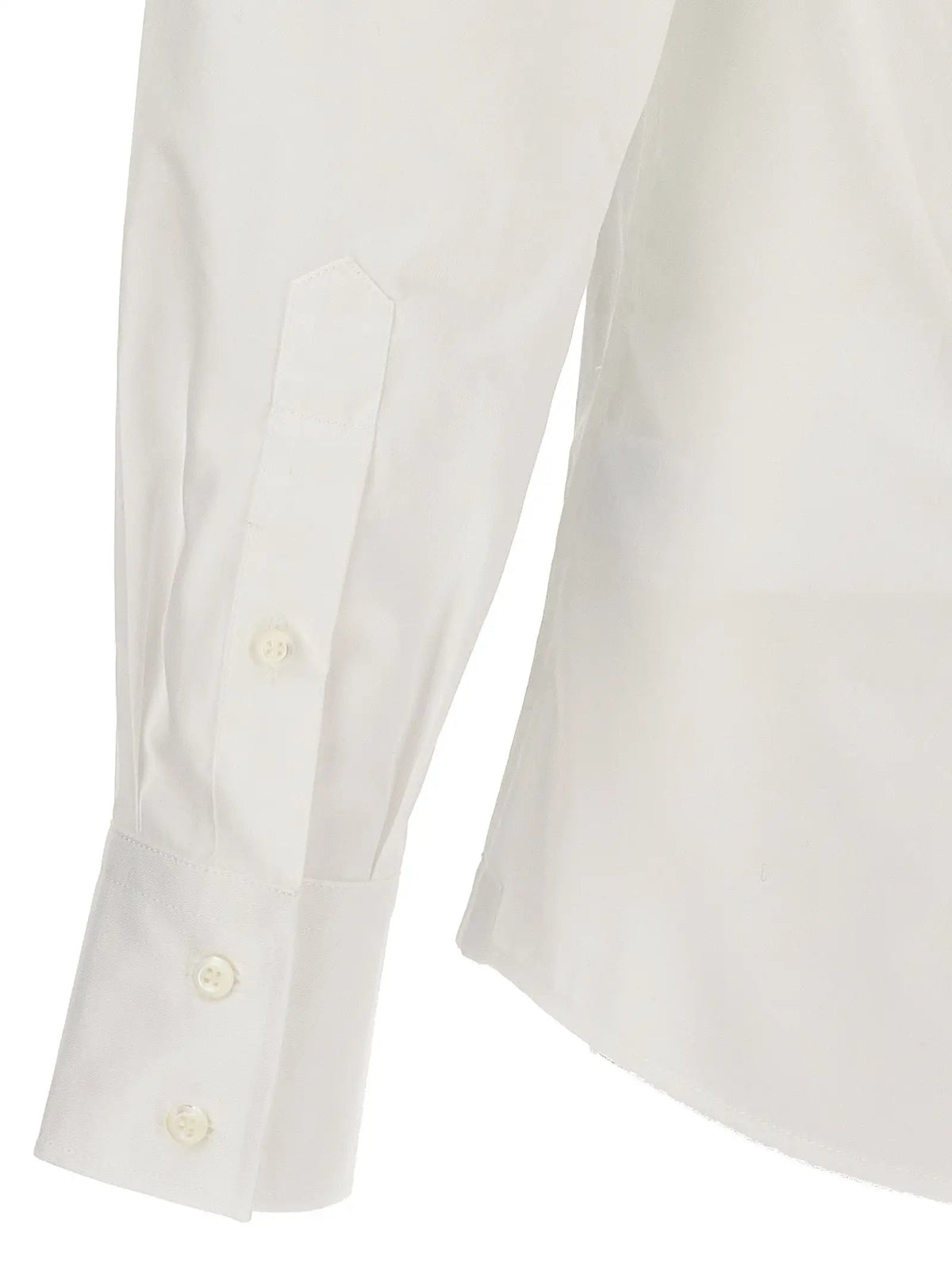 Brunello Cucinelli White Cotton Blouse