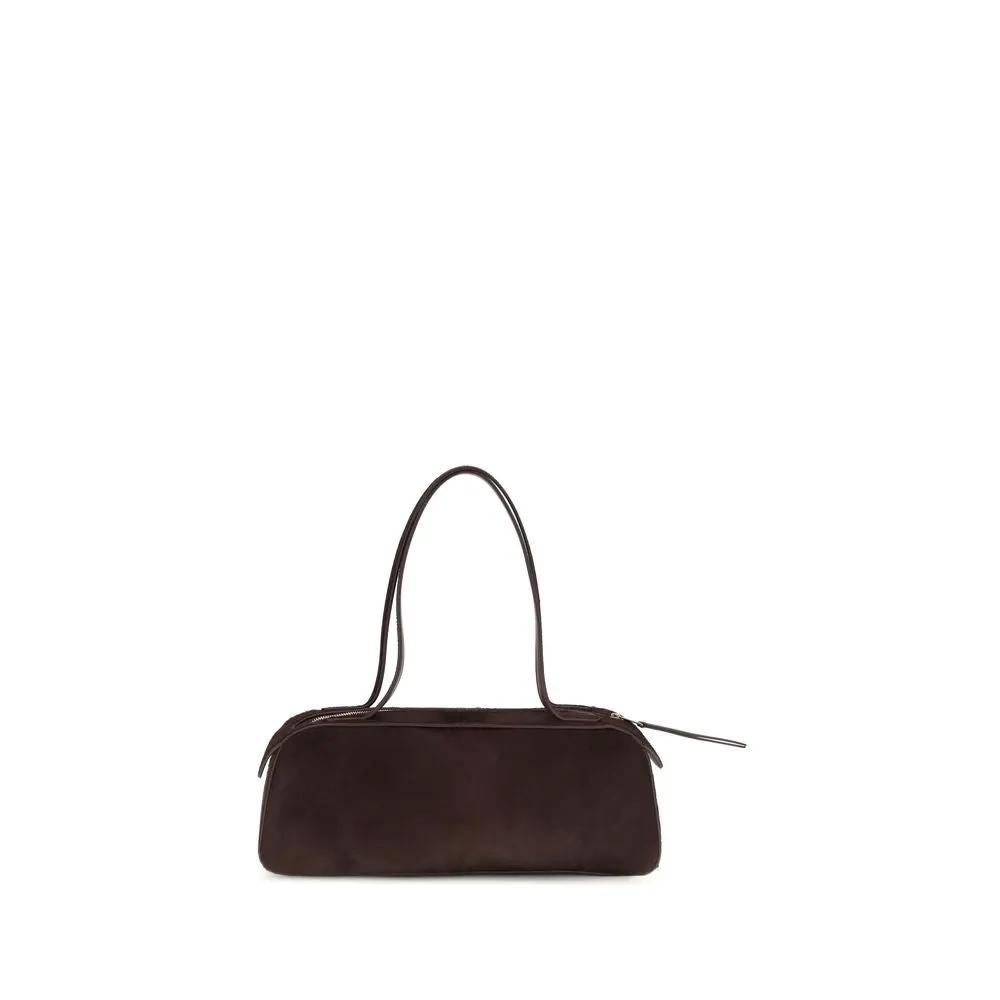Khaite Khaite Burgundy Calf Leather Bos Taurus Shoulder Bag