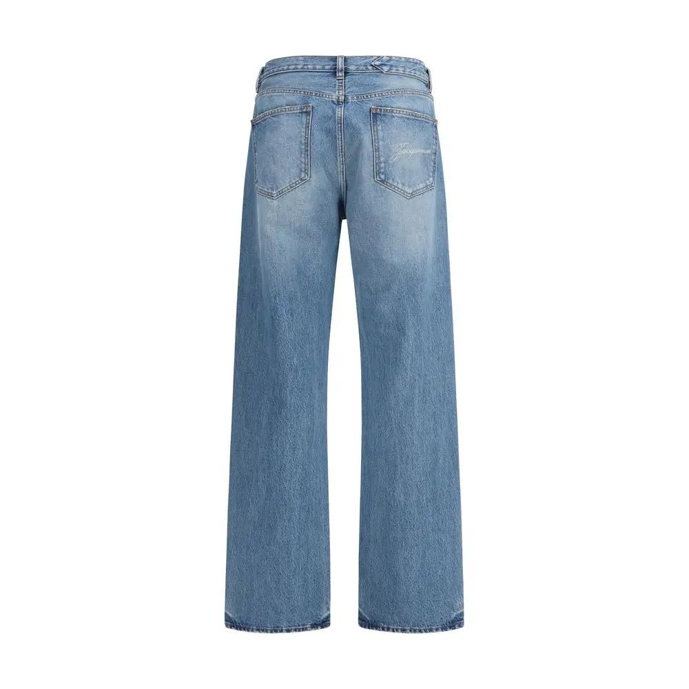 Jacquemus Jacquemus Blue Cotton Jeans Denim