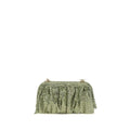 Benedetta Bruzziches Bicolor Aluminum Clutch Bag