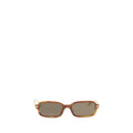 Valentino Garavani Valentino Garavani Brown Acetate Sunglasses