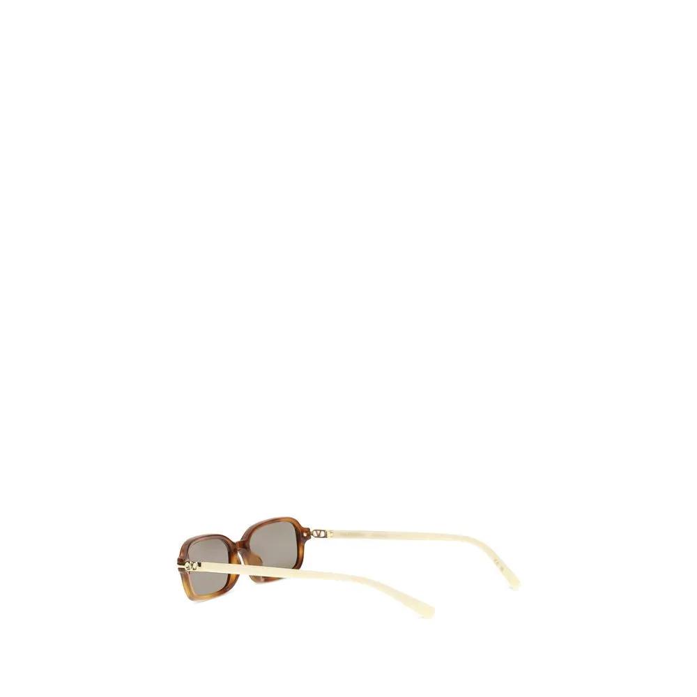 Valentino Garavani Valentino Garavani Brown Acetate Sunglasses