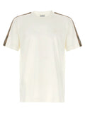 Burberry White Cotton T-Shirt