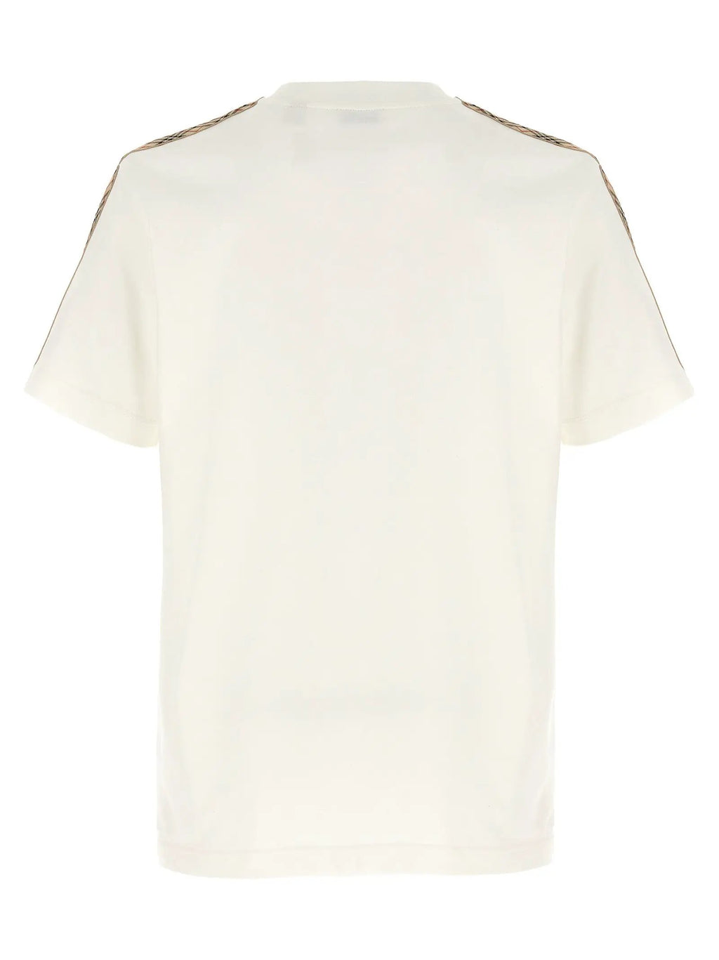 Burberry White Cotton T-Shirt