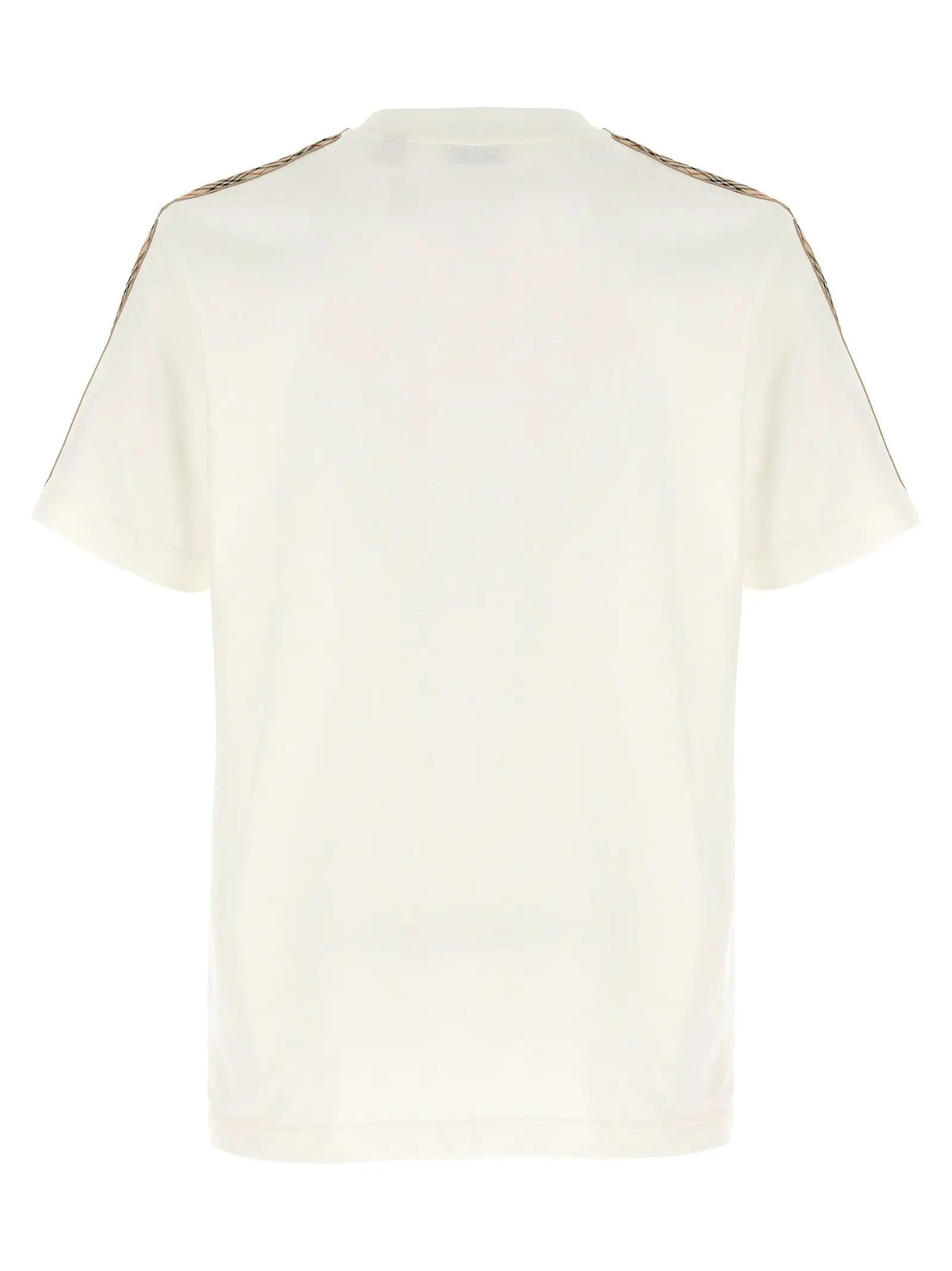 Burberry White Cotton T-Shirt