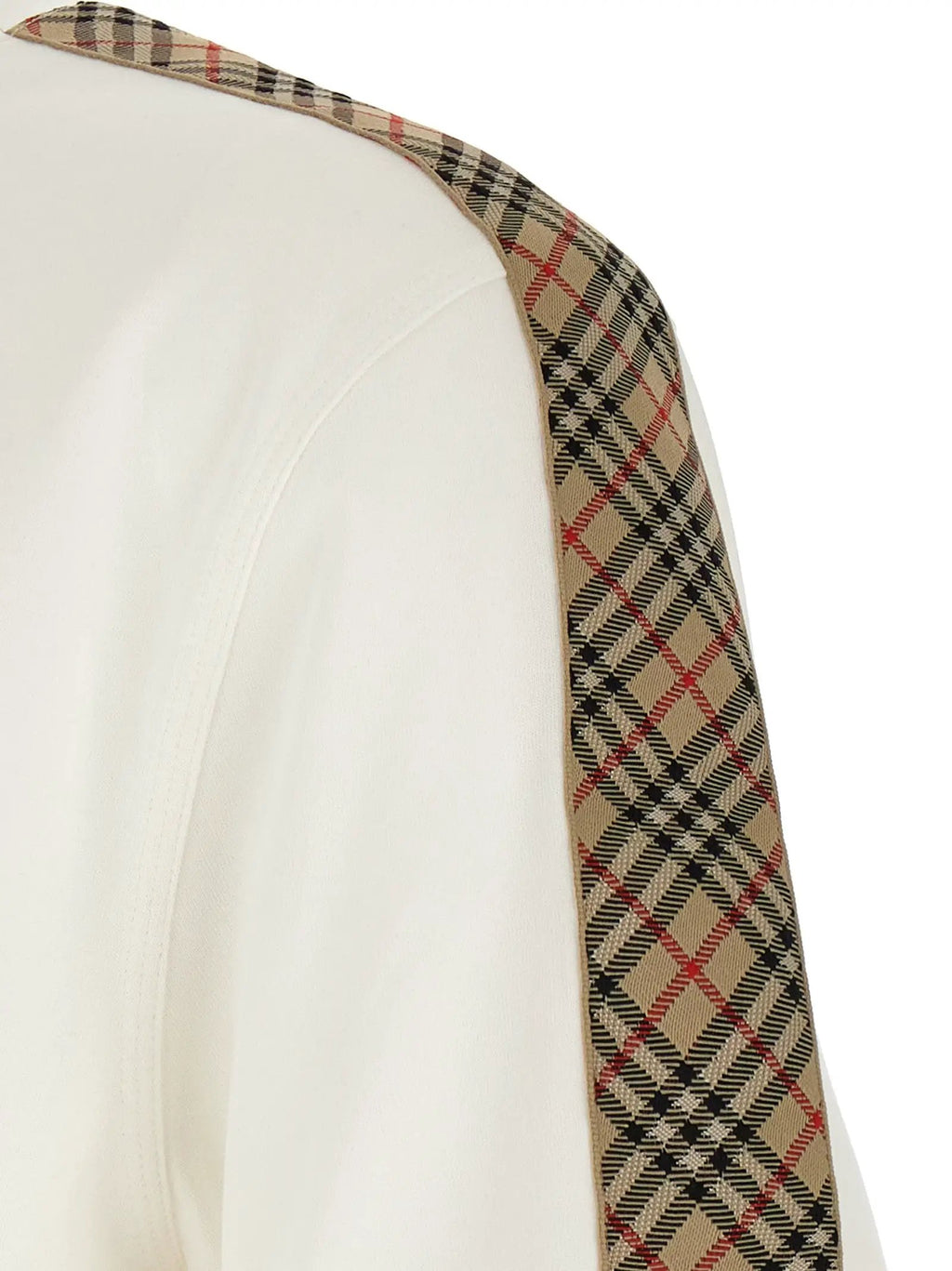 Burberry White Cotton T-Shirt