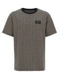 Balmain Bicolor Cotton T-Shirt