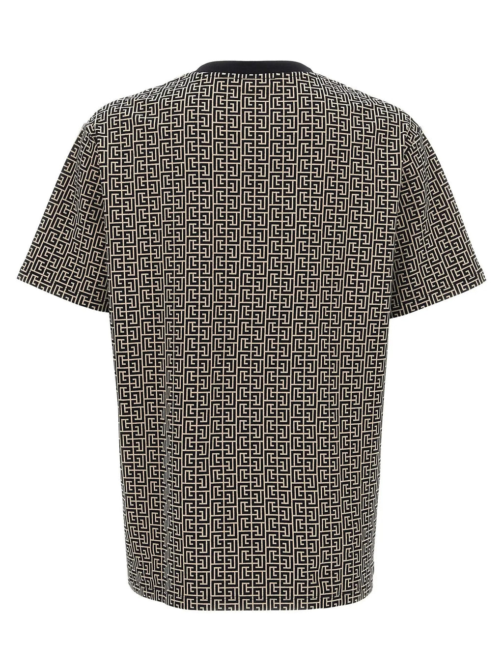 Balmain Bicolor Cotton T-Shirt