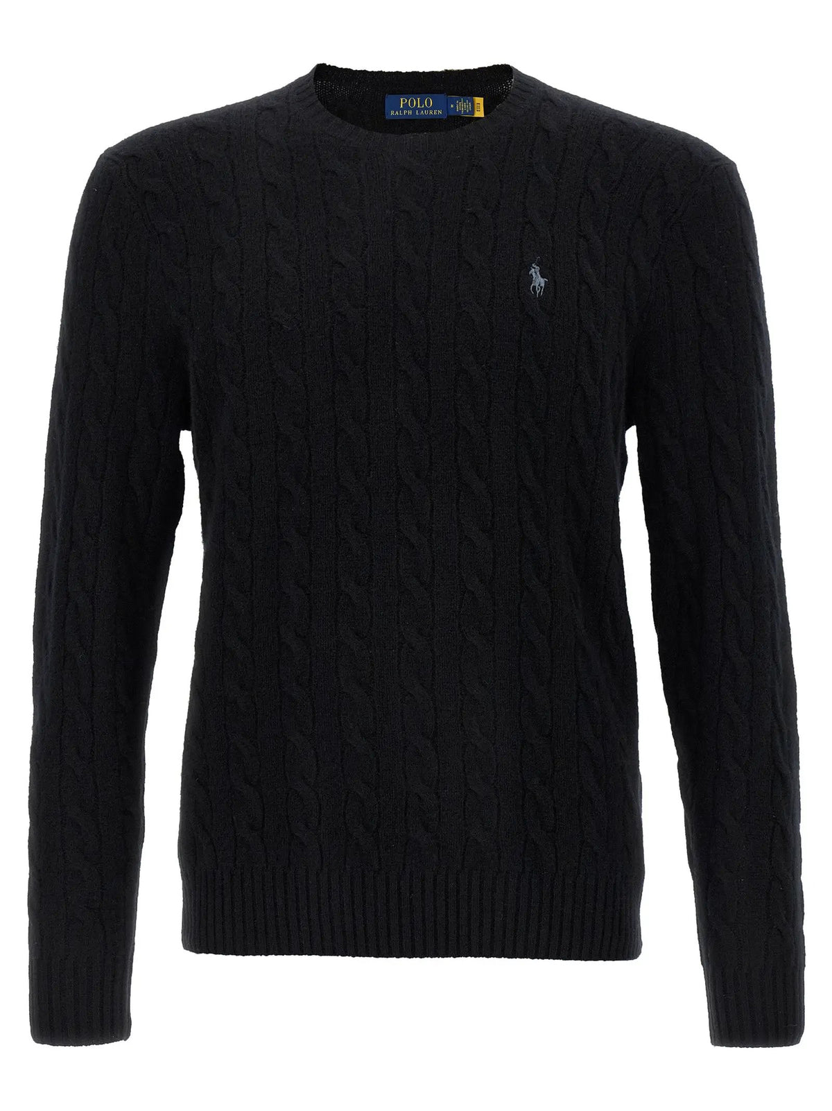 Polo Ralph Lauren Black Wool Cardigan