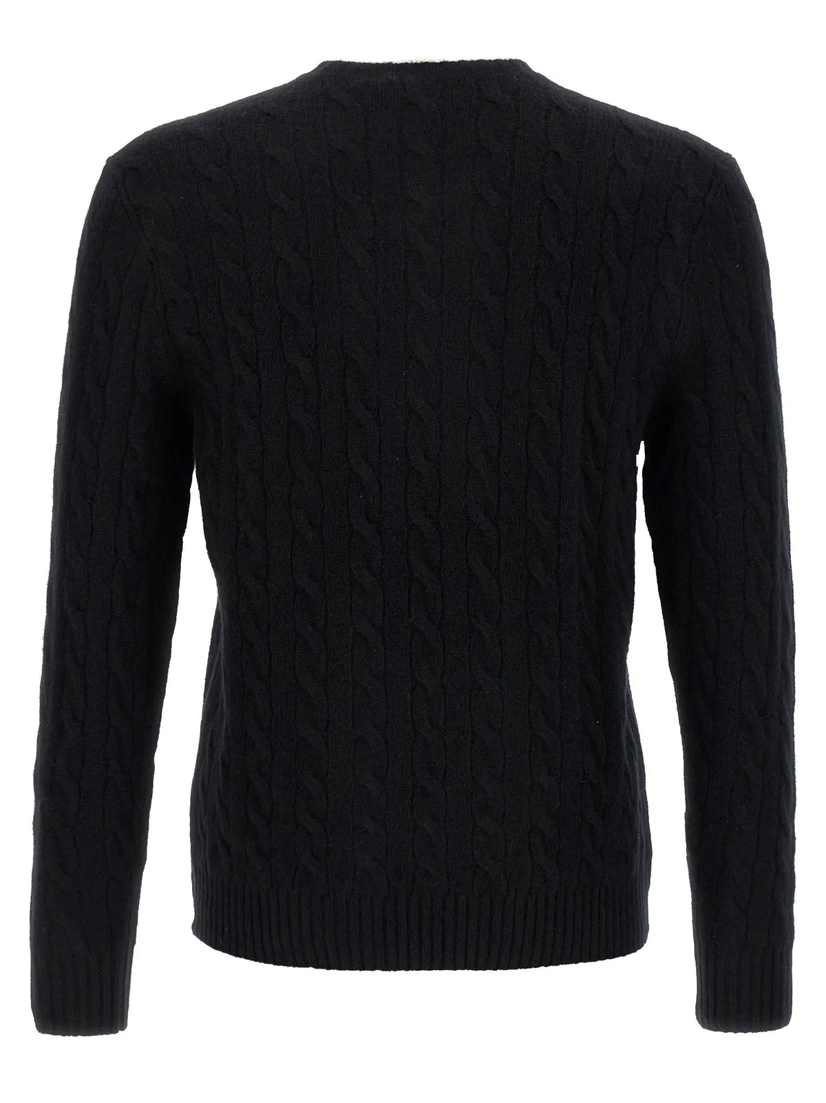 Polo Ralph Lauren Black Wool Cardigan