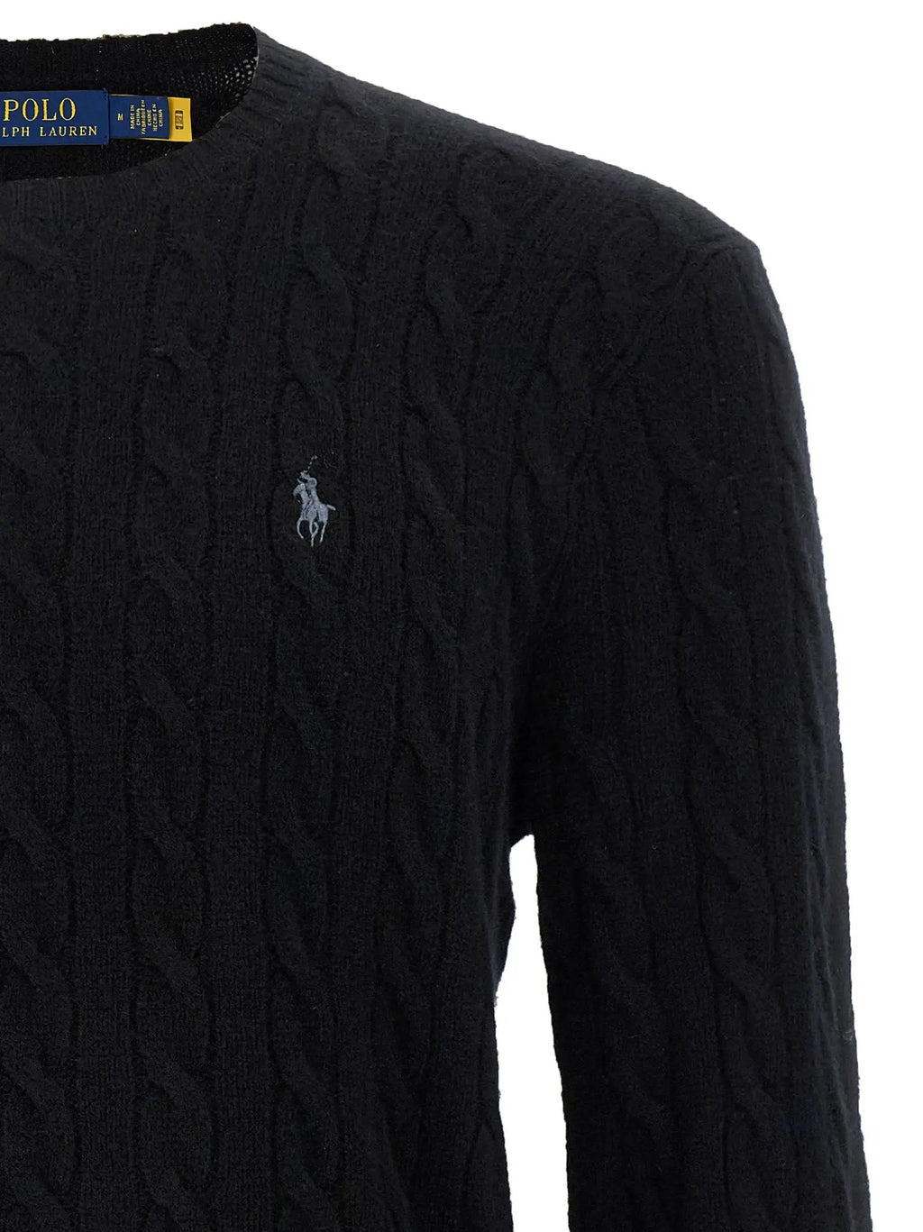 Polo Ralph Lauren Black Wool Cardigan