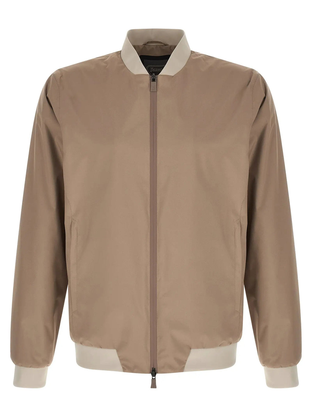 Herno Beige Polyester Bomber