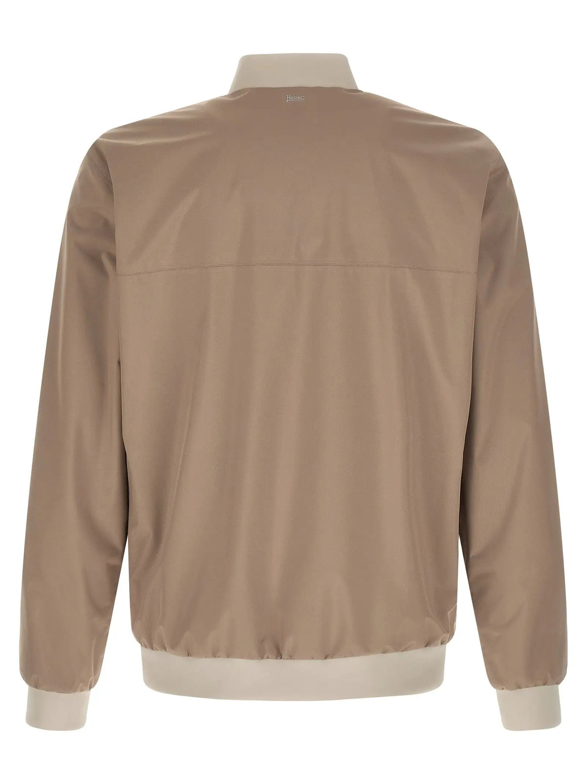 Herno Beige Polyester Bomber