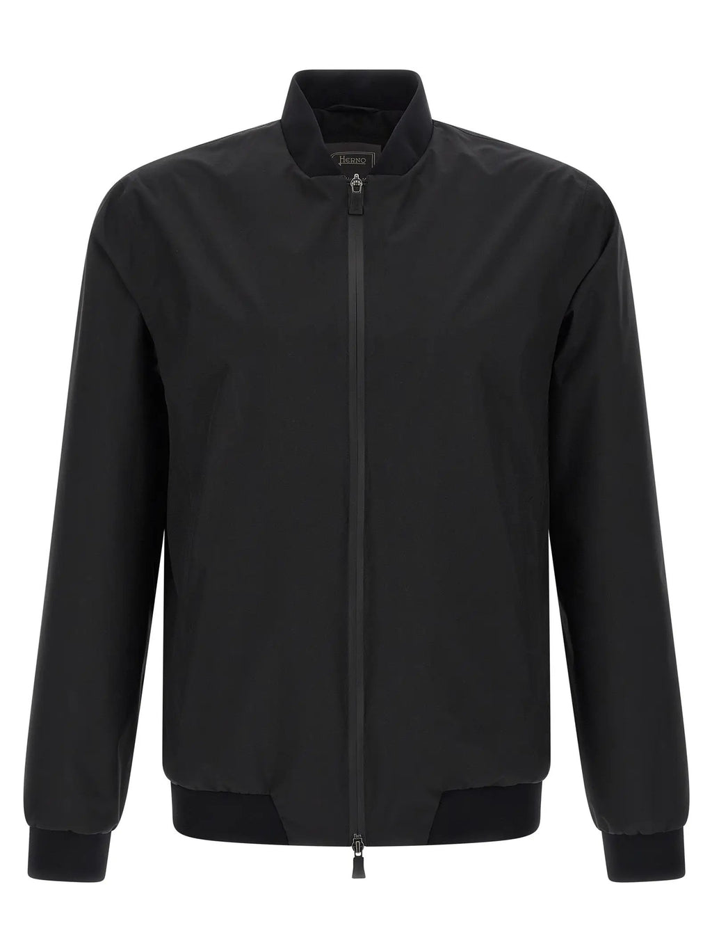 Herno Black Polyester Bomber